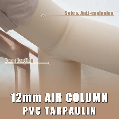 Vista 3 de Tiendas de campaña inflables con bomba de mano, tiendas de campaña Air Glamping, tienda de campaña inflable impermeable y resistente al viento
