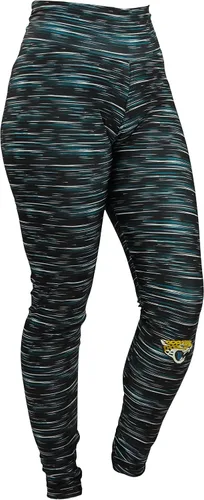 Vista 108 de Zubaz NFL Mallas para mujer de longitud completa de cintura alta básica 1.0