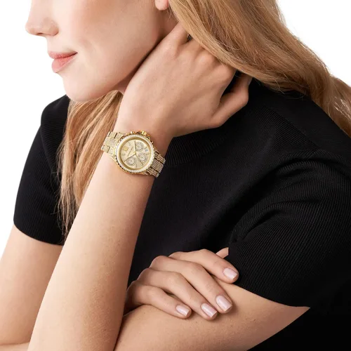 Vista 5 de Michael Kors Everest - Reloj de cuarzo con cronógrafo de acero inoxidable