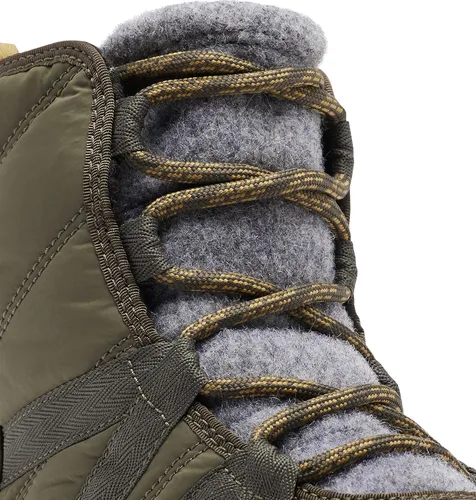 Vista 8 de SOREL Whitney Botas cortas con cordones para mujer, botas de invierno de nailon impermeables