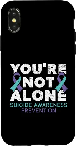 Vista 5 de Funda de concienciación para la prevención del suicidio de la depresión para iPhone 11 You're Not Alone