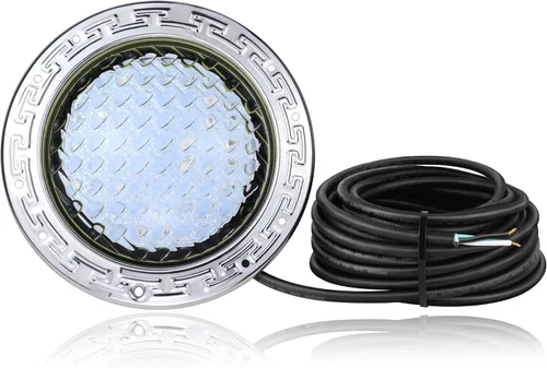 Vista 8 de Luces LED de spa de 6 pulgadas para piscina enterrada, 50 pies AC120V 6 pulgadas, luces blancas de piscina, luz subacuática de spa para piscinas