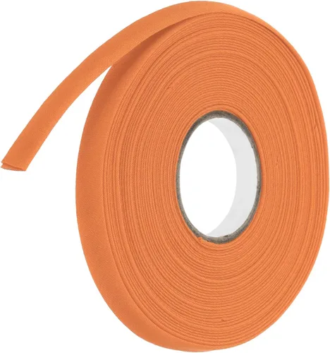 Vista 135 de MECCANIXITY Cinta al bies de doble pliegue de 1 pulgada, cinta al bies de poliéster continua a granel para coser, costura, acolchado, dobladillo