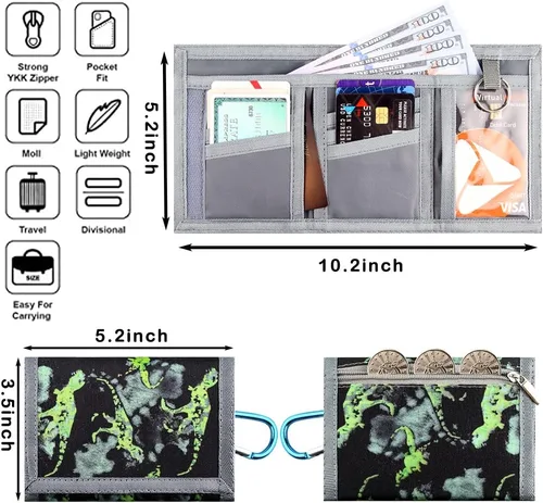 Vista 2 de Carteras para niños y niñas, carteras para niños, carteras para niños, carteras para niños, billetera para niños, cartera para niños, cartera
