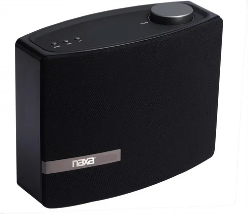 Vista 4 de Naxa Electronics NAS-5001 Altavoz multihabitación Wi-Fi y Bluetooth con control de voz Amazon Alexa compatible con dispositivos iPhone y Android