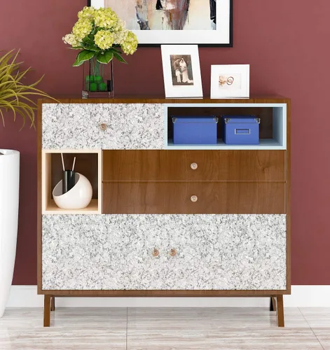 Vista 8 de Livelynine Papel adhesivo de granito para encimera, impermeable, autoadhesivo, papel pintado de mármol, despega y pega, para encimeras de cocina