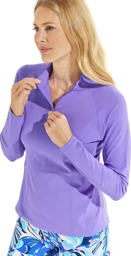 Vista 3 de Coolibar UPF 50+ - Camiseta de protección solar de manga larga para mujer