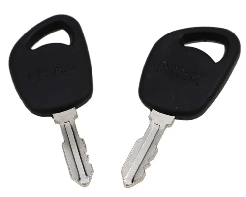 Vista 2 de JEENDA (2) Llaves de encendido GY20680 LVA17264 Compatibles con John Deere 100 LA LT SST X Series 1026R L100 L110 L108 L111 L118 L120 L130 LA125