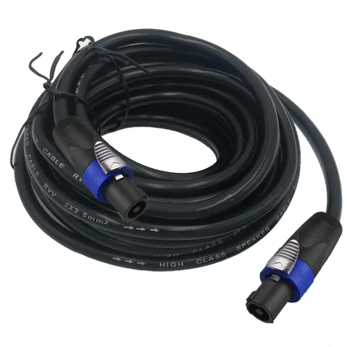 Vista 7 de Paquete de 2 cables Pro Speakon a Speakon de 15 pies, 12 AWG, 2 conductores de bloqueo giratorio