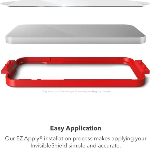 Vista 7 de ZAGG InvisibleShield Glass Elite Privacy - Protector de pantalla de privacidad de 360 a 4 vías, hecho para Apple iPhone 13 Mini, protección contra