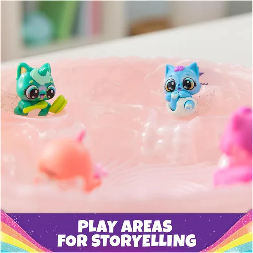 Vista 6 de Hatchimals Alive Rainbow Hatchery, 6 huevos sorpresa, a partir de 3 años