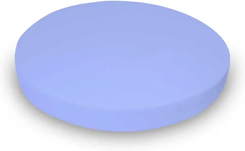 Vista 7 de Sábana bajera redonda – Sábana bajera ajustable 100% algodón de 800 hilos de 1 pieza, sábana redonda, fácil ajuste con bolsillo profundo de 15