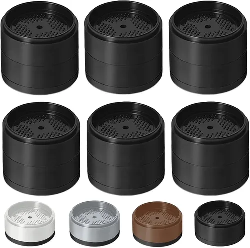 Vista 17 de Elevadores de cama de 1 pulgada, 2 pulgadas, 3 pulgadas, 4 pulgadas de alta resistencia, elevador de muebles ajustable para mesa, escritorio, sofá