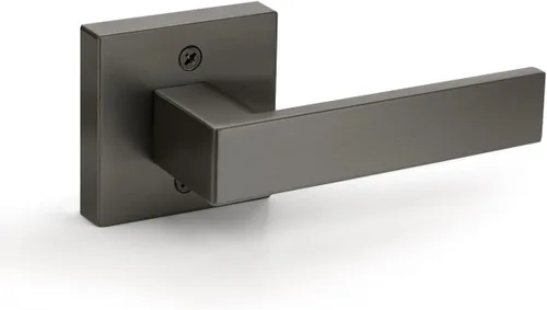 Vista 170 de KNOBWELL - Juego de cerradura con 1 picaporte resistente para puertas de una cara, ideal para puertas interiores reversibles, 0.93 libras
