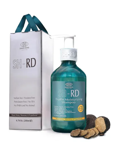 Vista 8 de SH-RD Champú activador de ginseng rojo para cabello adelgazante Extracto de hierbas, romero, vitamina B5 Levantamiento de raíces, control