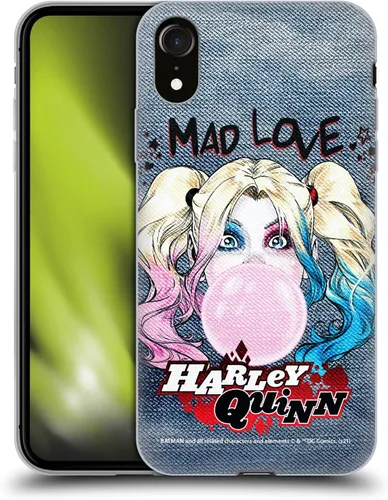 Vista 35 de Head Case Designs Funda de gel suave con licencia oficial de Batman DC Comics Bubblegum Harley Quinn Graphics compatible con Apple iPhone 7