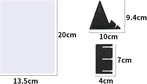 Vista 2 de QPOIBSD Tablero de trazado de dibujo portátil de bricolaje, almohadilla de copia de luz, proyector de reflexión de imagen óptica, tablero de copia