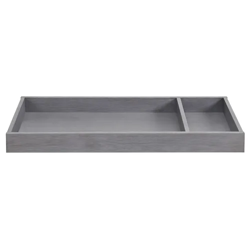 Vista 2 de Oxford Baby Everlee - Cambiador para cómoda doble de 6 cajones, Graystone