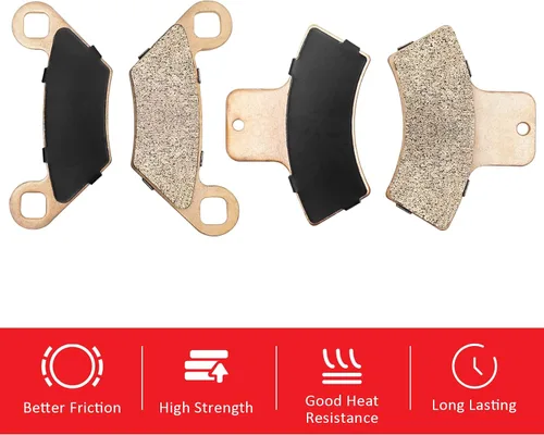 Vista 5 de Pastillas de Freno Delantero Trasero Sinterizado para Polaris Sportsman 335 400 500 Magnum 325 500 Trail Boss 325 330 Trail Blazer 250 400 Scrambler