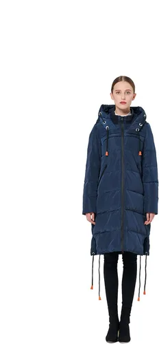 Vista 2 de Parka gruesa Orolay de mujer con cordones y capucha