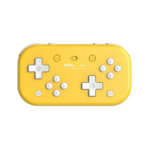 Vista 2 de 8Bitdo Lite Bluetooth Gamepad for Switch Lite, Switch & Windows (Yellow Edition)