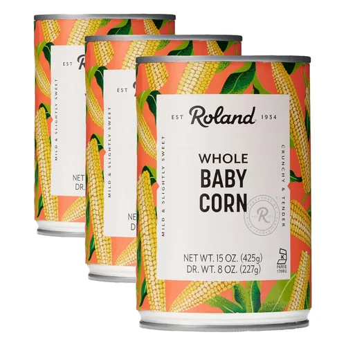 Vista 6 de Roland Whole Baby Corn, 15 Oz