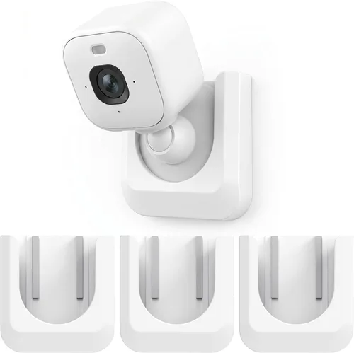 Vista 12 de Blink Mini 2K - Soporte de pared adhesivo para cámara, fuerte adhesivo duradero, soporte de montaje para cámara Blink Mini interior, sin taladros