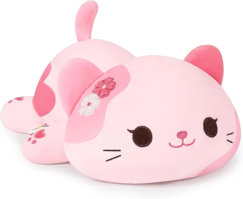 Vista 10 de Onsoyours - Peluche de gato original de 13 pulgadas, peluche de gatito de felpa suave, animal de peluche para niños y adultos, almohada kawaii