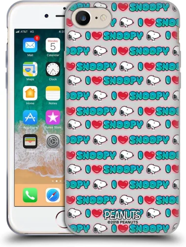Vista 120 de Head Case Designs Funda de gel con licencia oficial de Peanuts Beach Surf Snoopy Boardwalk Airbrush [protección de grado militar] compatible