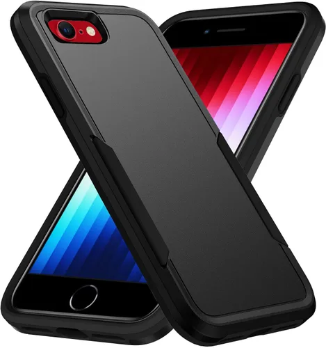 Vista 9 de Funda compatible con iPhone 11, protección resistente, a prueba de golpes, a prueba de caídas, a prueba de polvo, antiarañazos, para 11, color negro