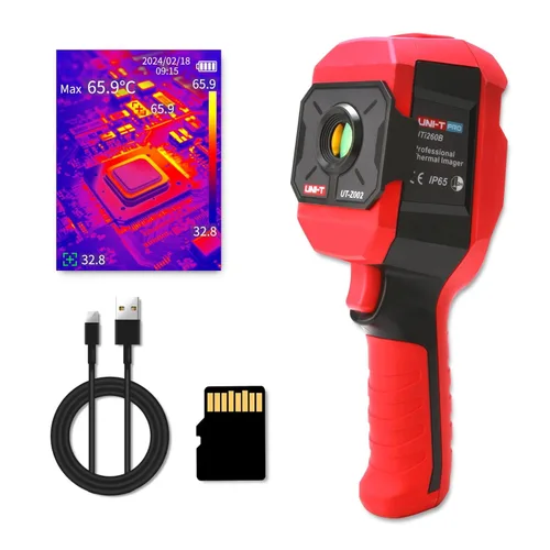 Vista 10 de UNI-T UTi120S Cámara térmica infrarroja Cámara de imagen térmica de mano 120x90 IR Resolución 10800 píxeles, Cámara de imágenes térmicas