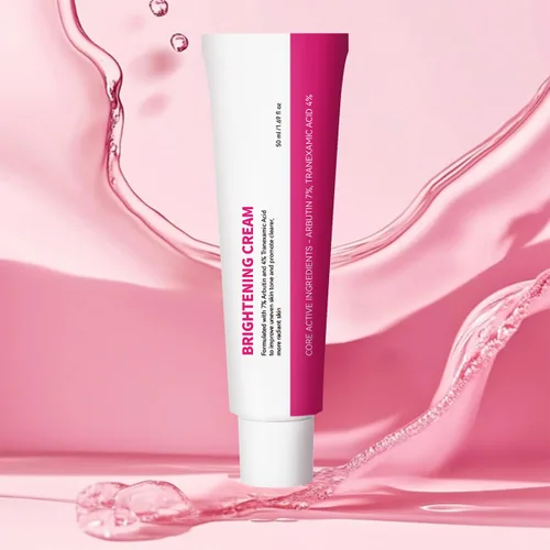 Vista 8 de DIMOT Arbutin 7% Crema facial ácida, 70,000 ppm de arbutina para el cuidado de la piel brillante, crema facial hidratante juvenil para todo tipo