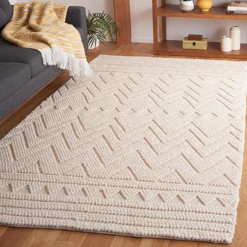 Vista 11 de SAFAVIEH Natura Collection - Alfombra de pasillo, 2 pies 3 pulgadas x 8 pies, beige, hecha a mano, mezcla de lana bohemia rústica, ideal para zonas