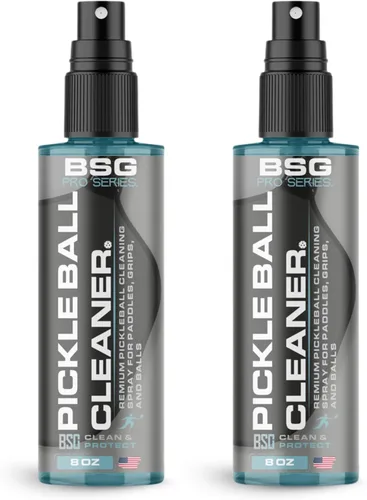 Vista 9 de Pickleball Paddle Cleaner, Grip & Paddle Reset Spray, Erase Dirt & Grime, Improve Accuracy, Remove Sweat and Scum 8 floz