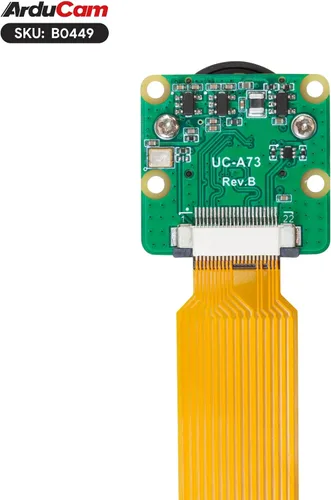 Vista 5 de Arducam para cámara Raspberry Pi 16MP IMX519 módulo de cámara con lente M12 gran angular de 120 ° (D) para Raspberry Pi y OpenHD