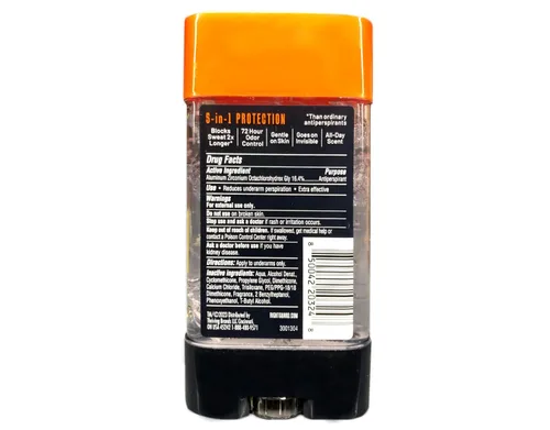 Vista 3 de Right Guard Total Defense - Desodorante antitranspirante Power Gel Fresh Blast, 4 onzas (paquete de 4)