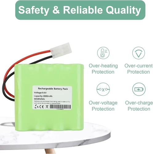 Vista 4 de Batería de 3000 mAh para Water Tech PB-8Cell 8C2219MF-AF 8C2219MFAF Water Tech Pool Blaster MAX CG Water TECH 31065248 Limpiadores de piscina