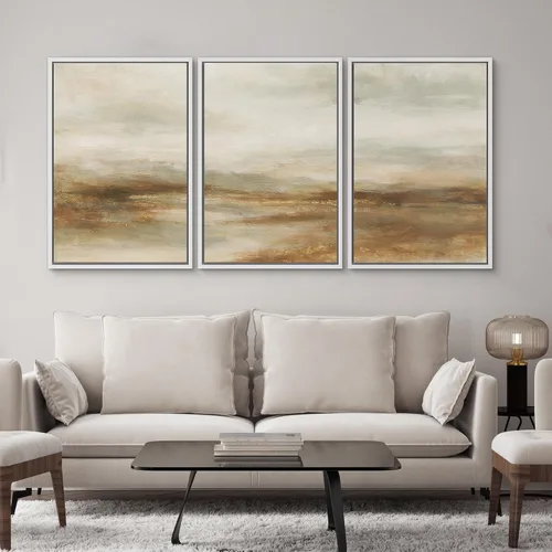 Vista 182 de SIGNWIN Lienzo enmarcado para pared, juego de arte de collage de hojas transparentes en blanco y negro, ilustraciones de naturaleza silvestre, arte