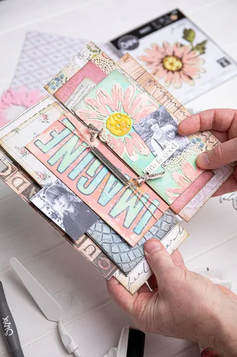 Vista 4 de Sizzix Juego de troqueles Thinlits 7PK Blossom de Tim Holtz, 666283