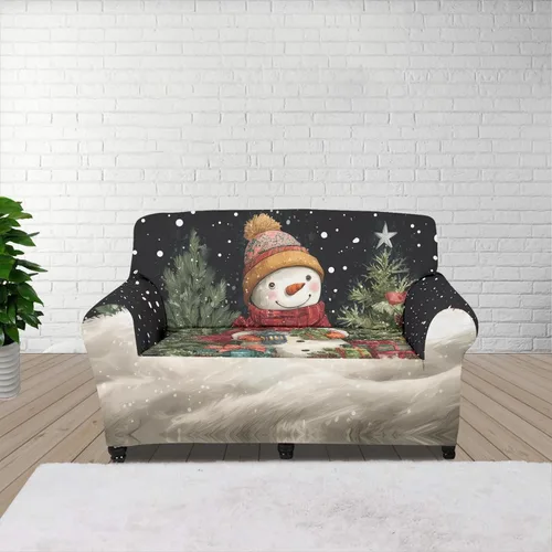 Vista 108 de Horeset Funda elástica para silla con diseño de flores hippie otoñales, funda para sofá, lavable, protección de muebles con espuma antideslizante