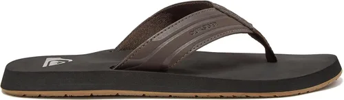 Vista 2 de Quiksilver Monkey Wrench Flip Flops for Men, Arch Support Athletic Mens Sandals, Size 6 to 15 Thong Mens Slides