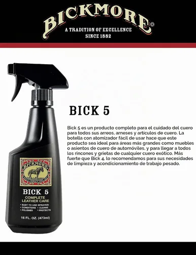 Vista 3 de Bickmore Bick 5 Cuidado completo del cuero, 16 fl oz