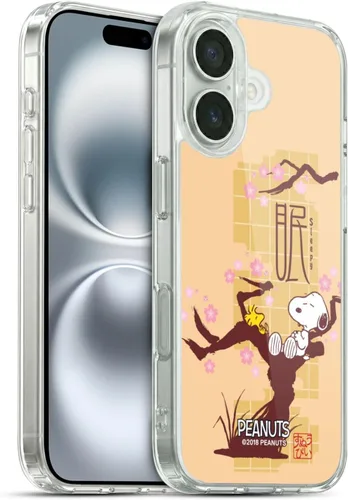 Vista 255 de Carcasa de gel para iPhone 7 Plus/iPhone 8 Plus, diseño de Snoopy Oriental de Peanuts, Badges