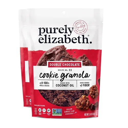 Vista 11 de Purely Elizabeth, chispas de chocolate con granola de galletas, 11 onzas
