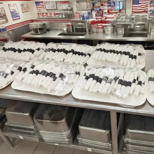 Vista 3 de Servilletero estándar NATURALABEL, anillos de servilleta de papel autoadhesivos 2000 unidades (negro)