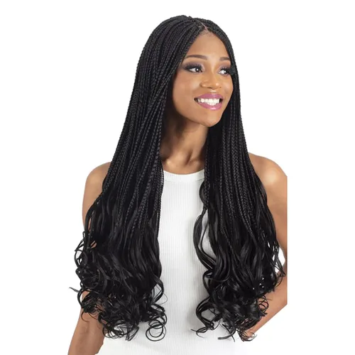 Vista 5 de FREETRESS BRAIDS 3 trenzas rizadas francesas de 22 pulgadas (paquete de 3, 1)