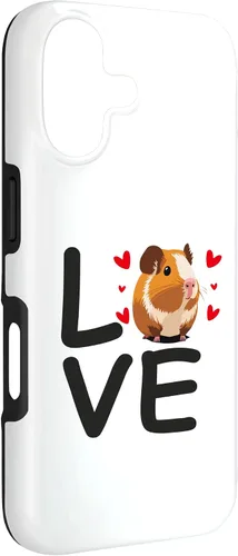 Vista 3 de I Love Guinea Pigs, Cute Guinea Pig Case for iPhone 17