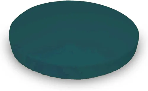 Vista 3 de Sábana bajera redonda – Sábana bajera ajustable 100% algodón de 800 hilos de 1 pieza, sábana redonda, fácil ajuste con bolsillo profundo de 15