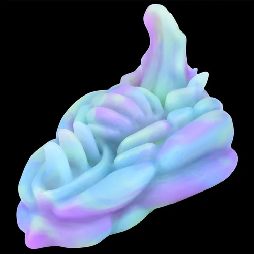 Vista 6 de Monster Dildo Grinder - Juguete sexual para mujeres, pequeño consolador de fantasía alienígena con almohadilla de fricción, estimulador