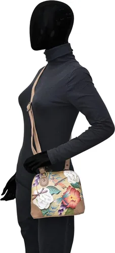 Vista 4 de Anna by Anuschka Leather Small Multi Compartment Zip-Around Organizer